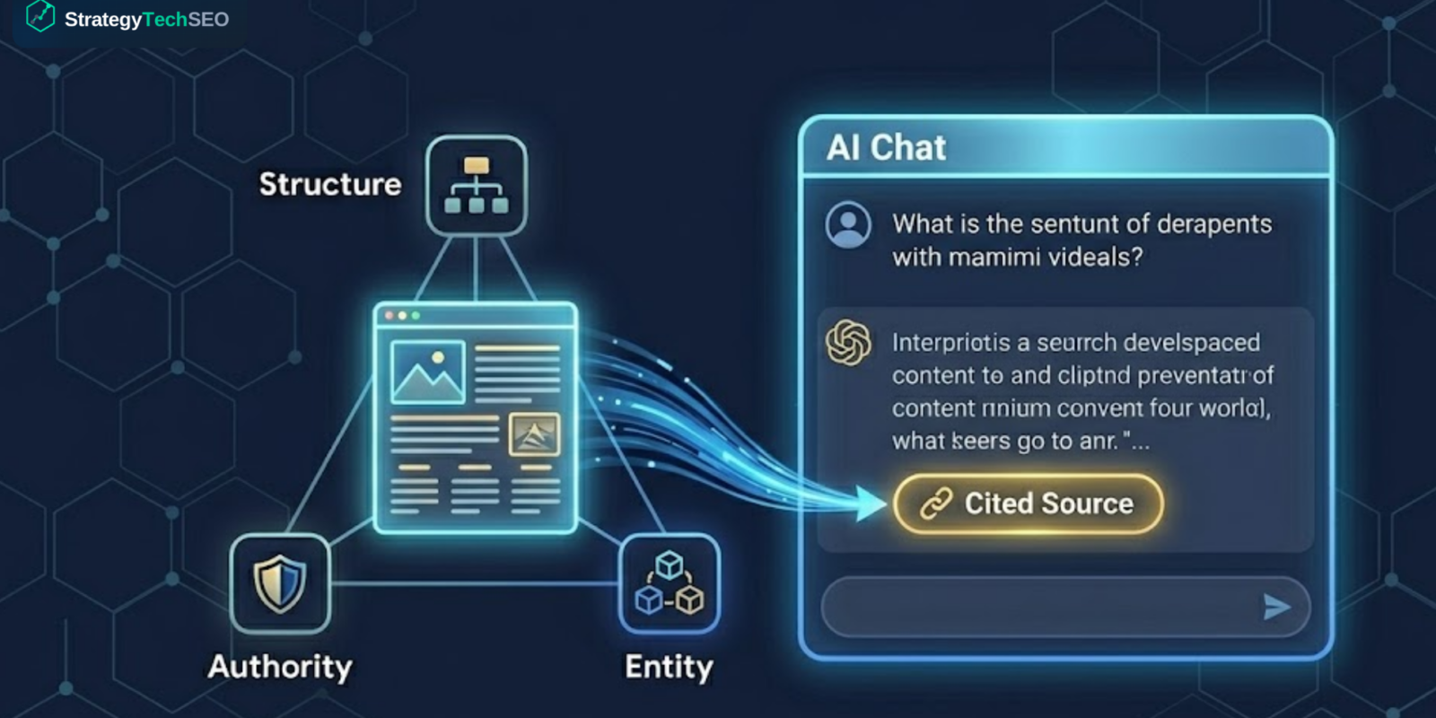 How to get cited by ChatGPT and Perplexity with content structure, authority signals, and entity consistency driving AI citations